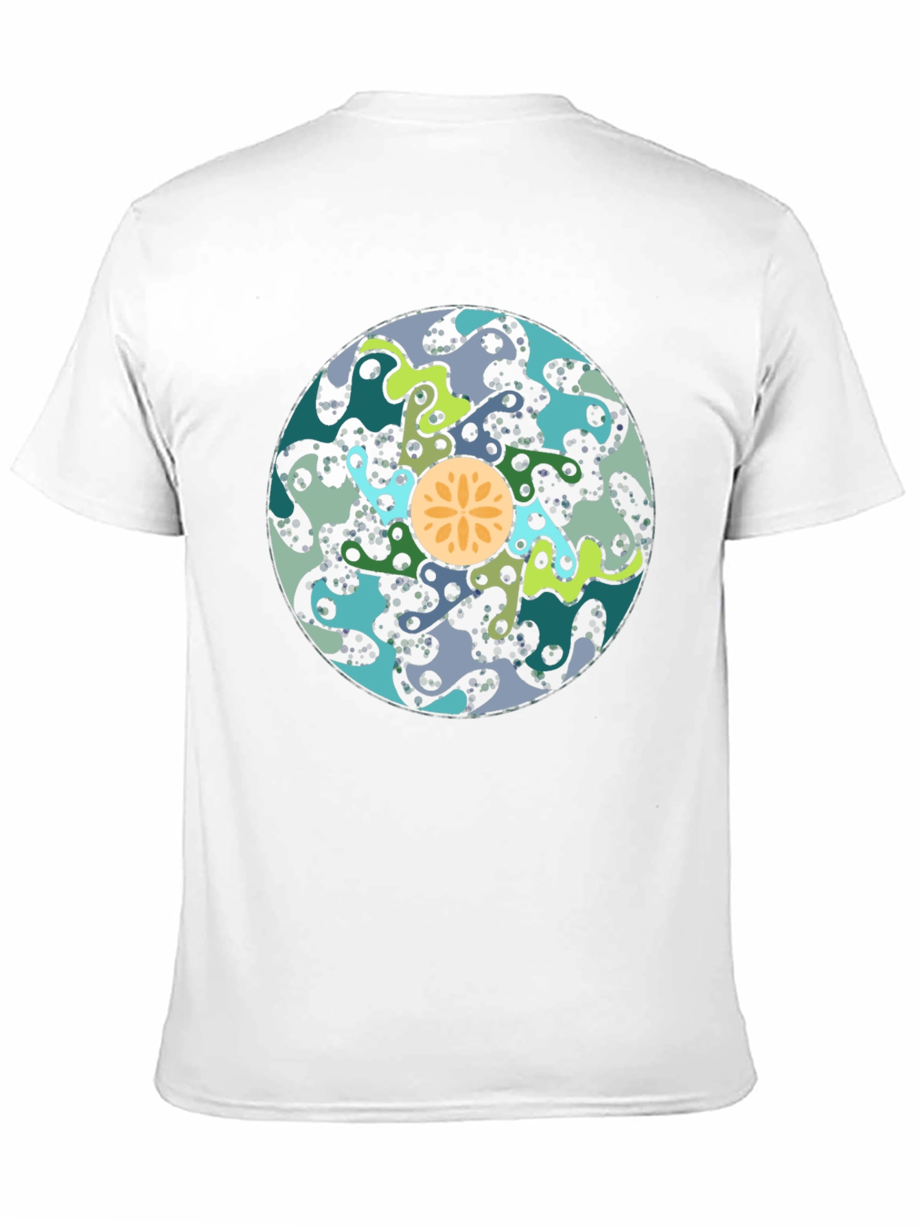 Abstract Art T-Shirt - Stylish Black Cotton Tee
