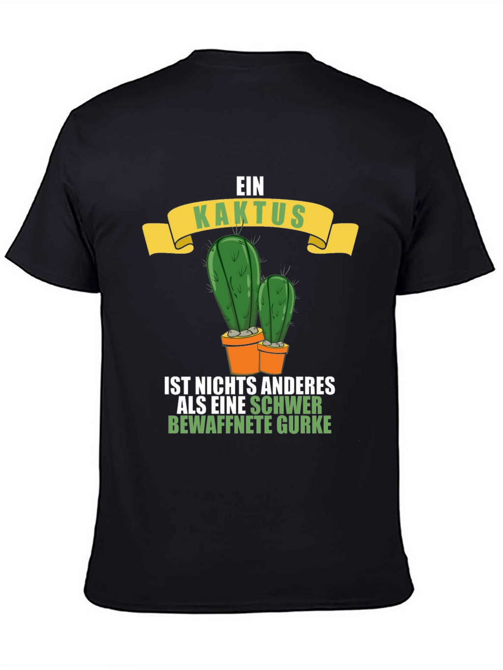 Ein Kaktus T-Shirt - Armed Cucumber Tee