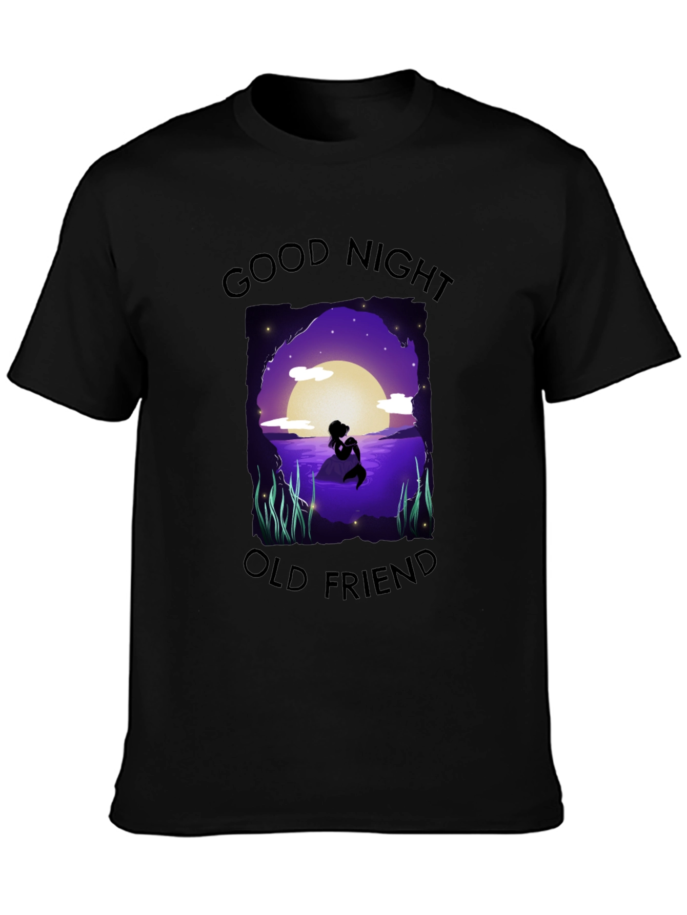 Good Night Old Friend Mermaid T-Shirt