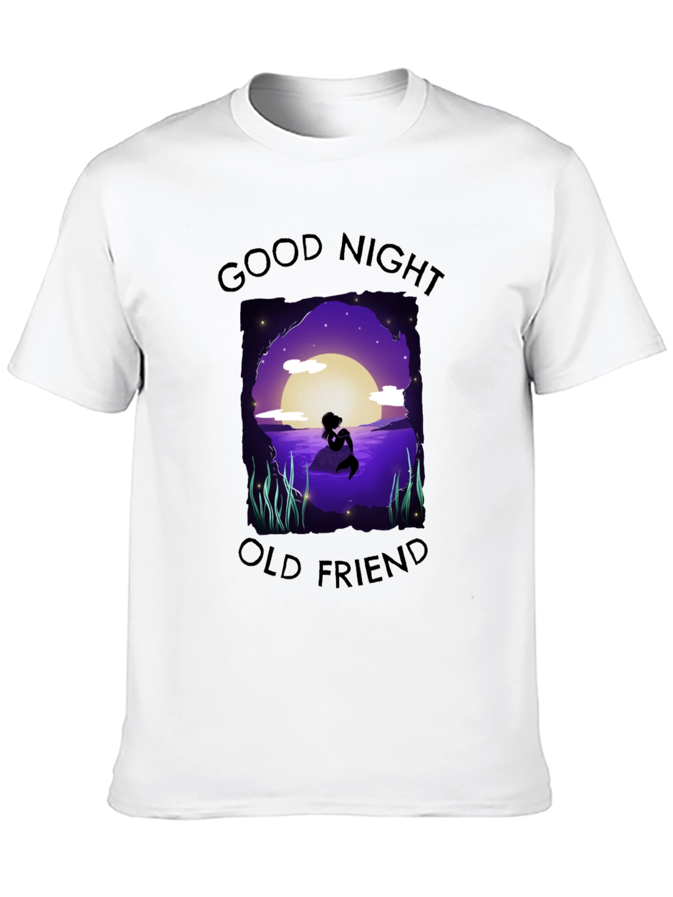 Good Night Old Friend Mermaid T-Shirt