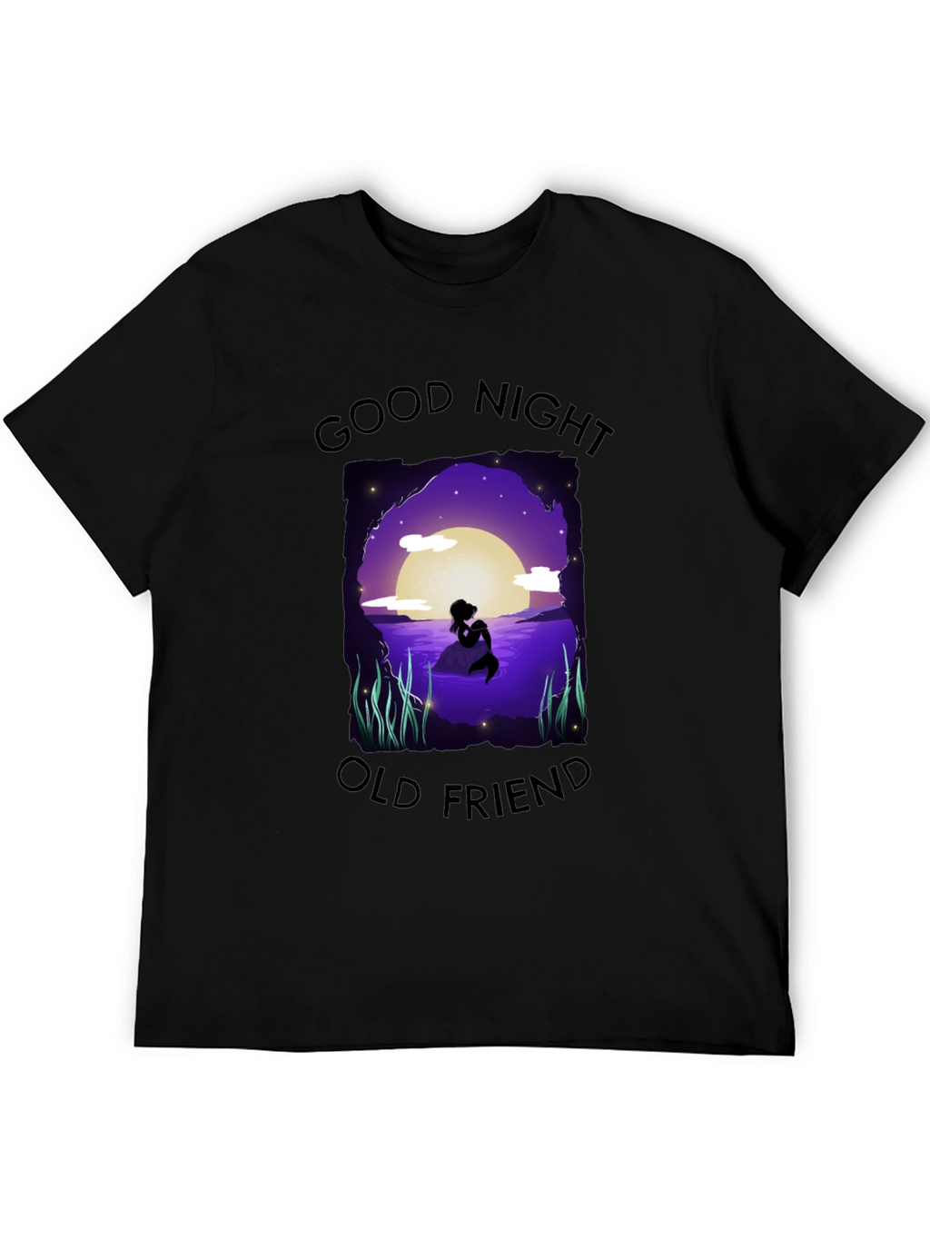 Good Night Old Friend Mermaid T-Shirt