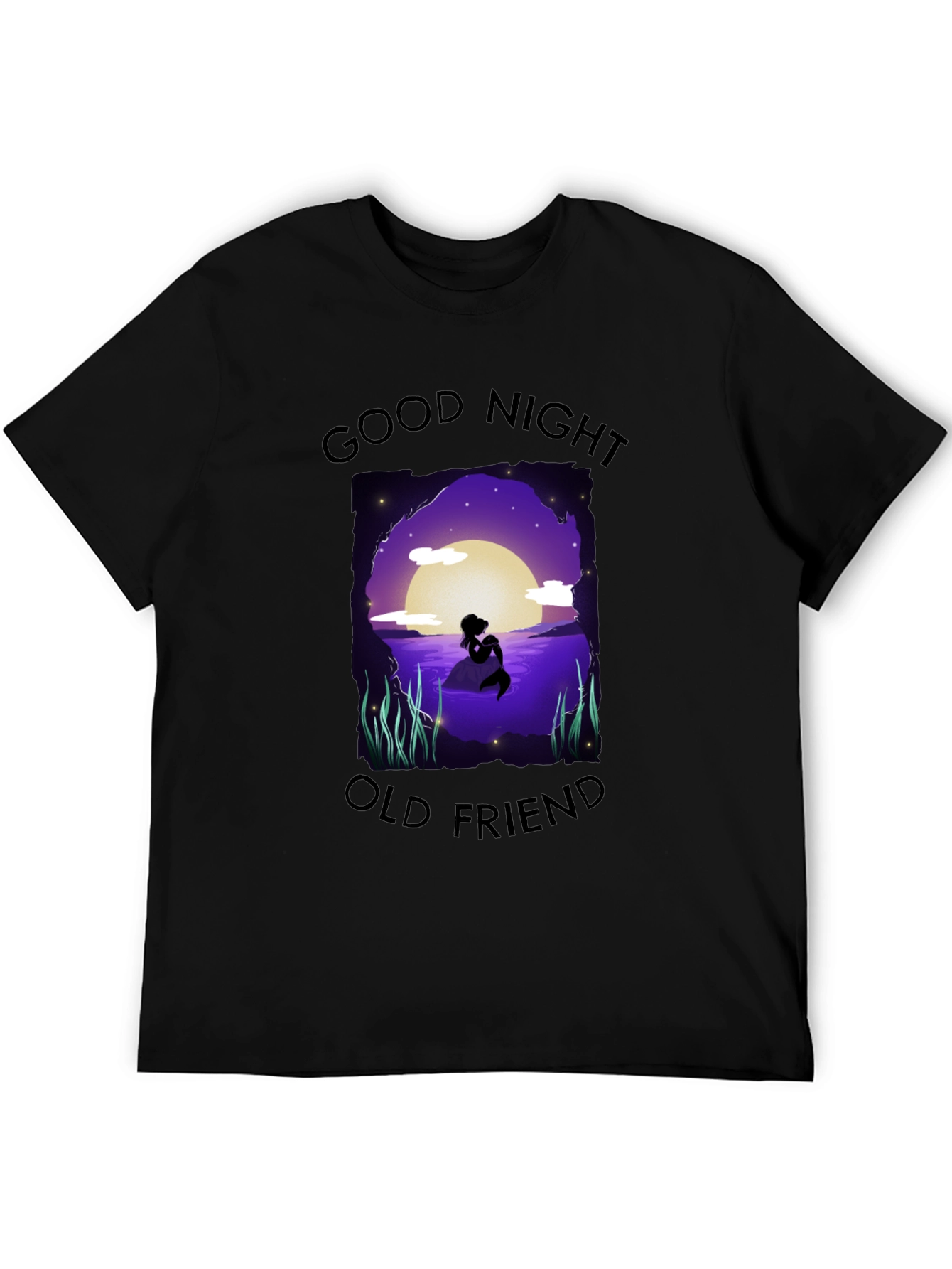 Good Night Old Friend Mermaid T-Shirt