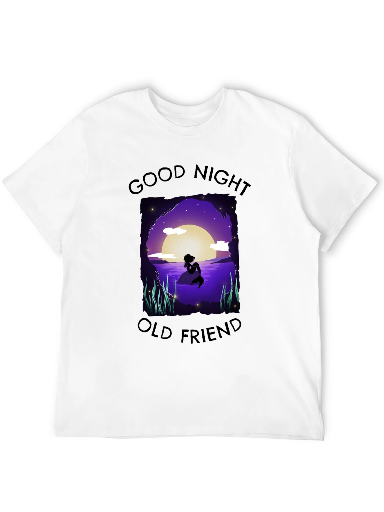 Good Night Old Friend Mermaid T-Shirt