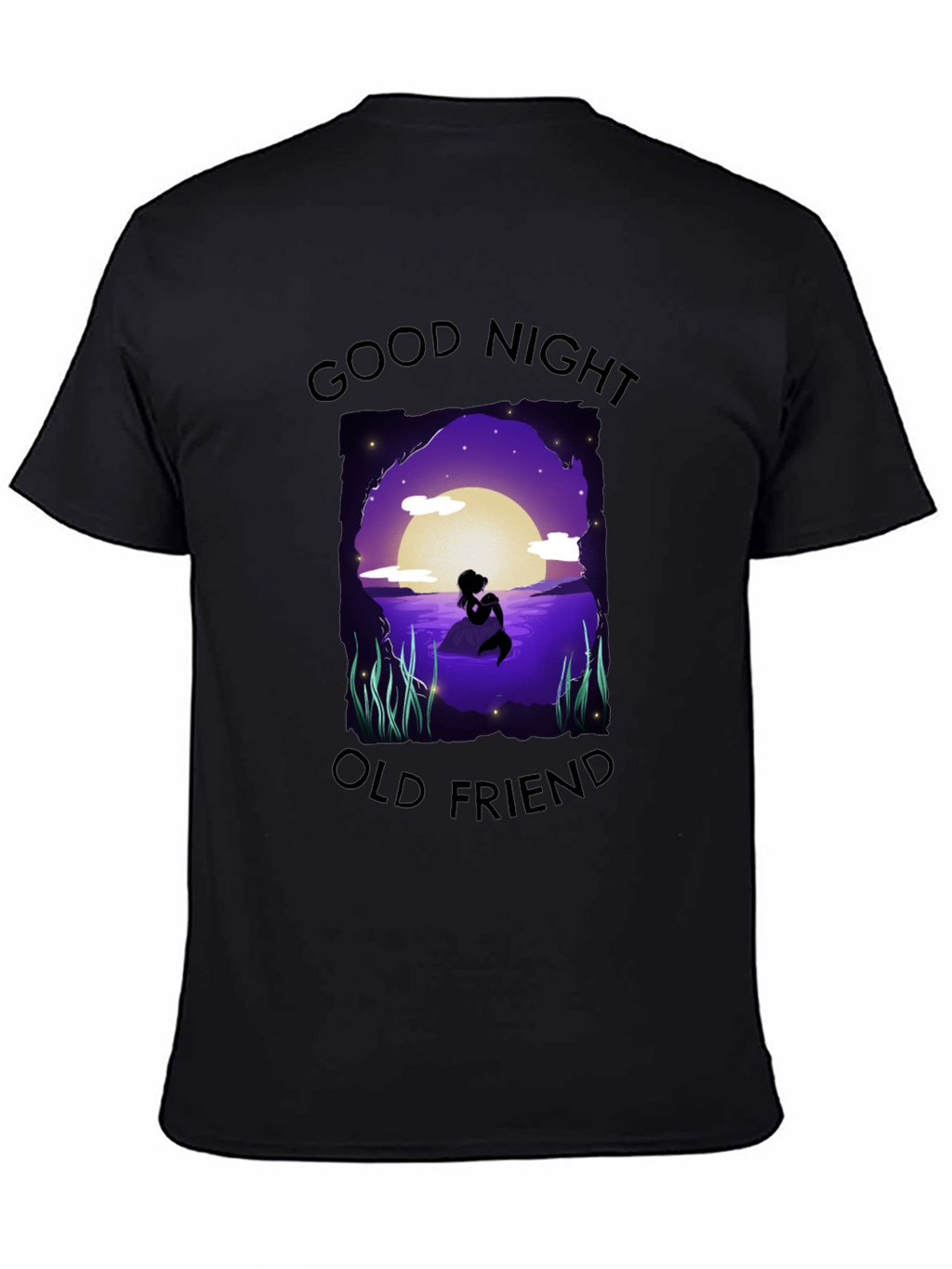 Good Night Old Friend Mermaid T-Shirt