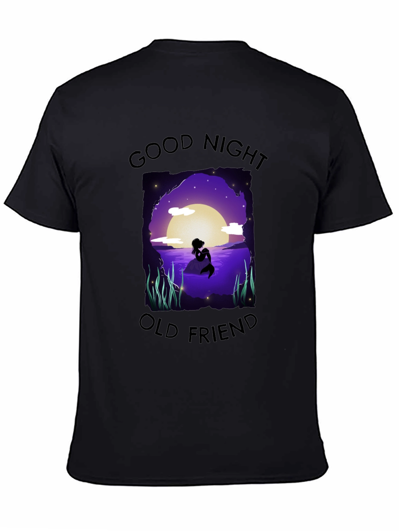 Good Night Old Friend Mermaid T-Shirt