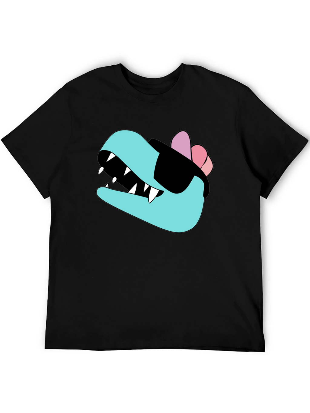 Cool Dino T-Shirt - Black Cotton Tee