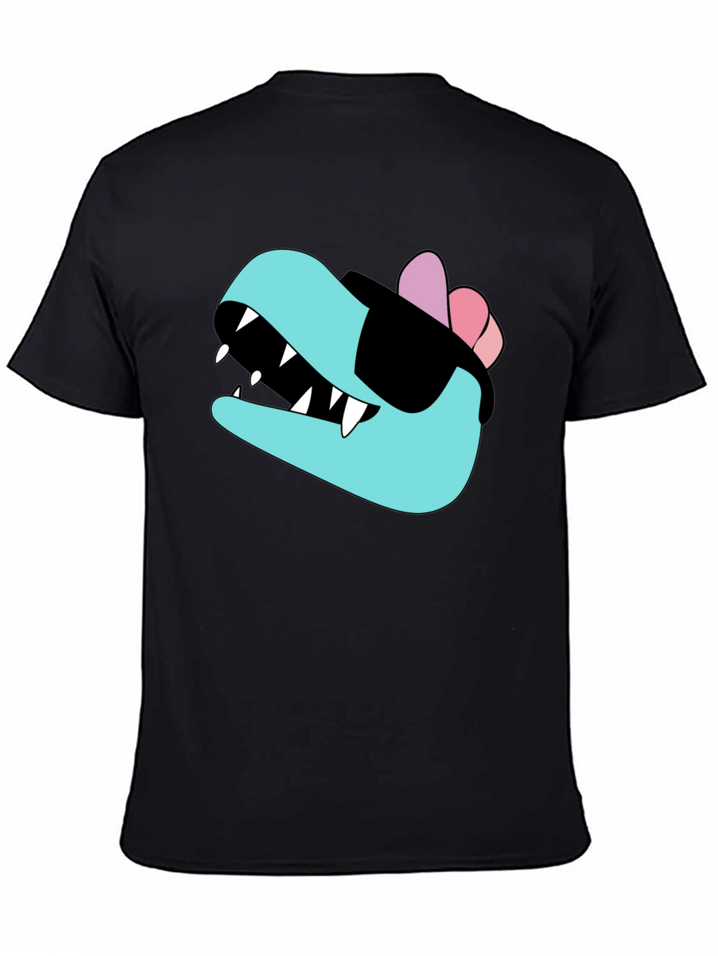 Cool Dino T-Shirt - Black Cotton Tee