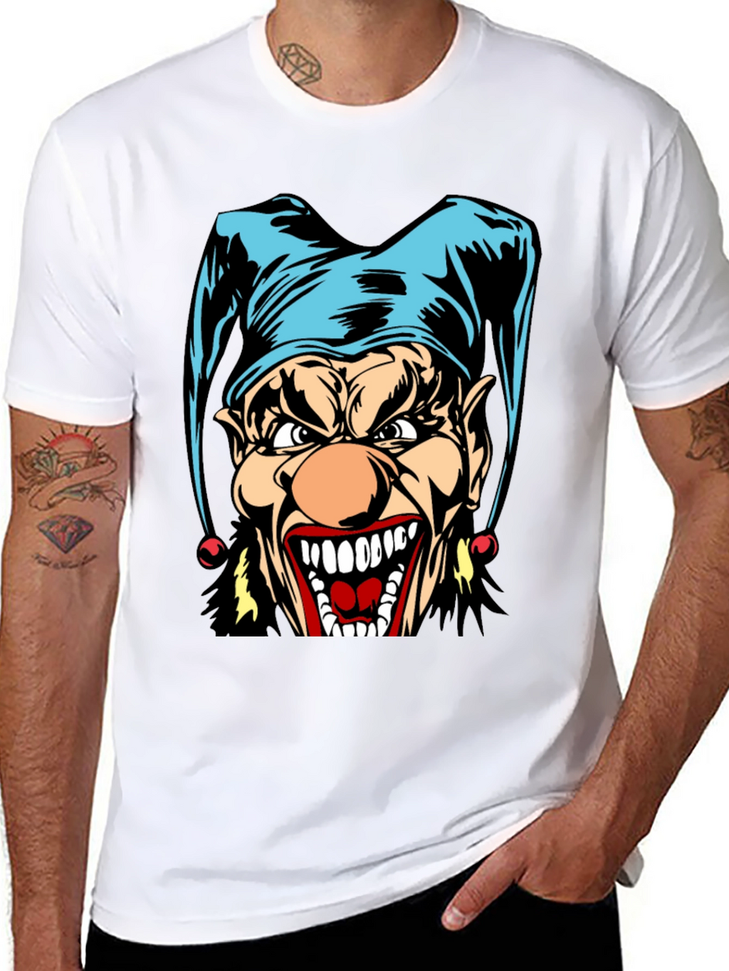 Evil Jester Graphic Tee