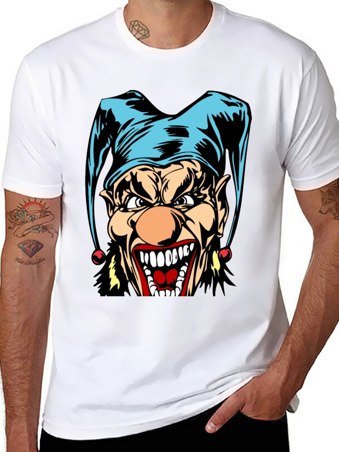 Evil Jester Graphic Tee