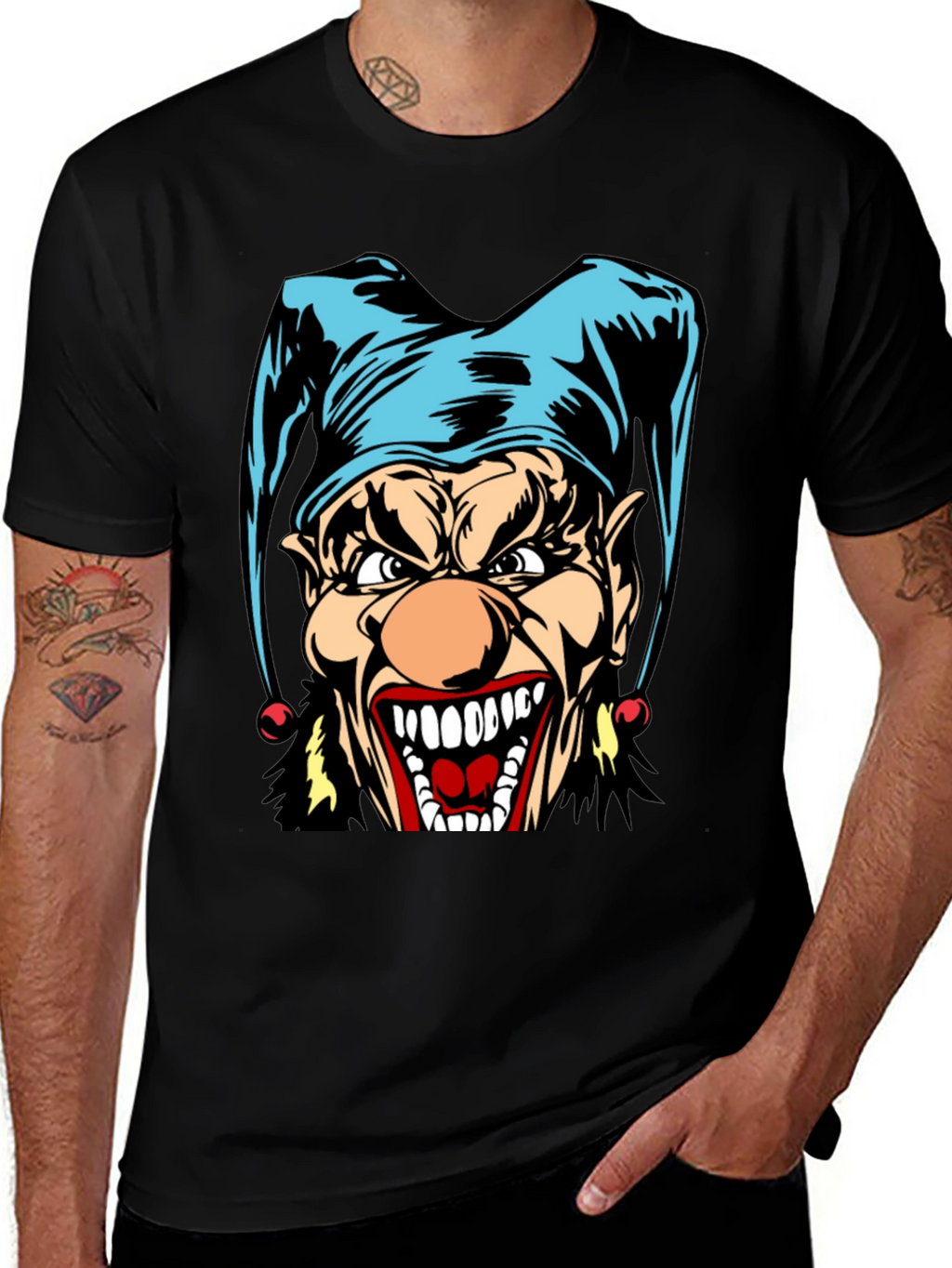 Evil Jester Graphic Tee