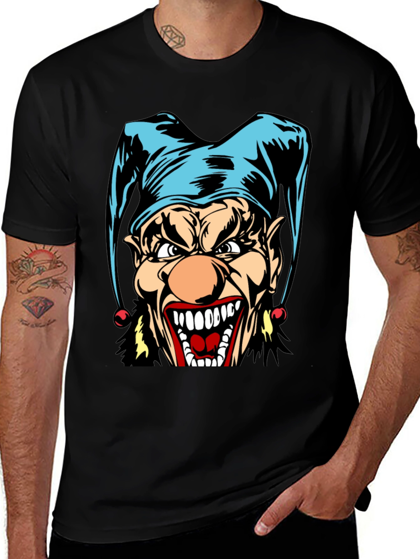 Evil Jester Graphic Tee