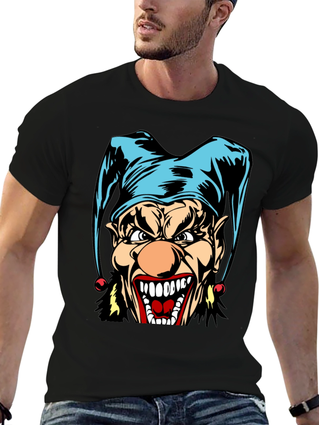 Evil Jester Graphic Tee