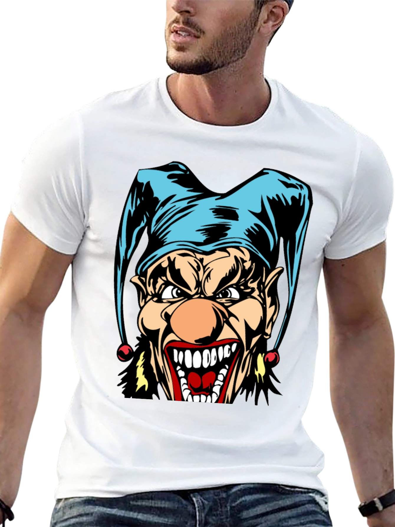 Evil Jester Graphic Tee