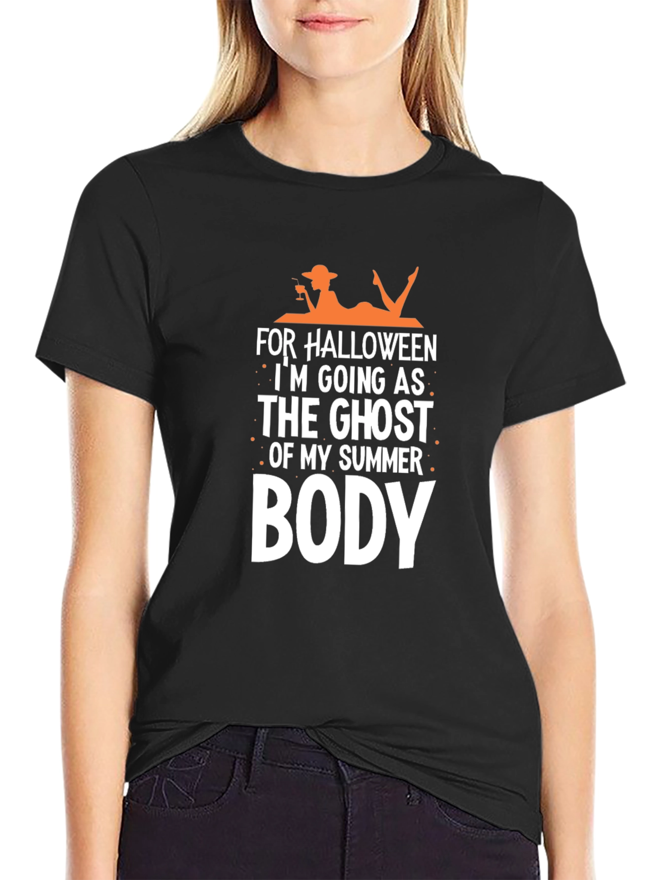 Ghost of My Summer Body Halloween T-Shirt