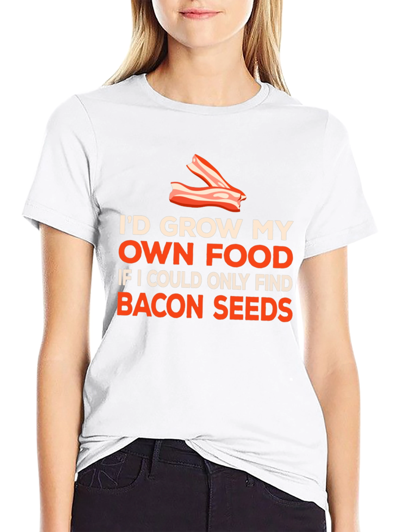 Bacon Seeds Graphic Tee