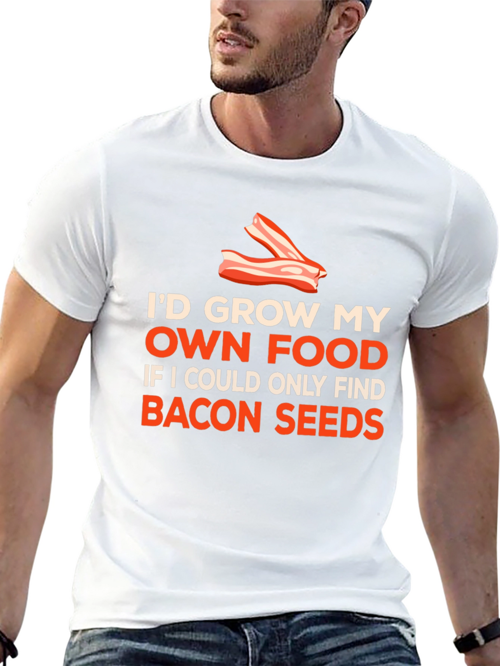 Bacon Seeds Graphic Tee