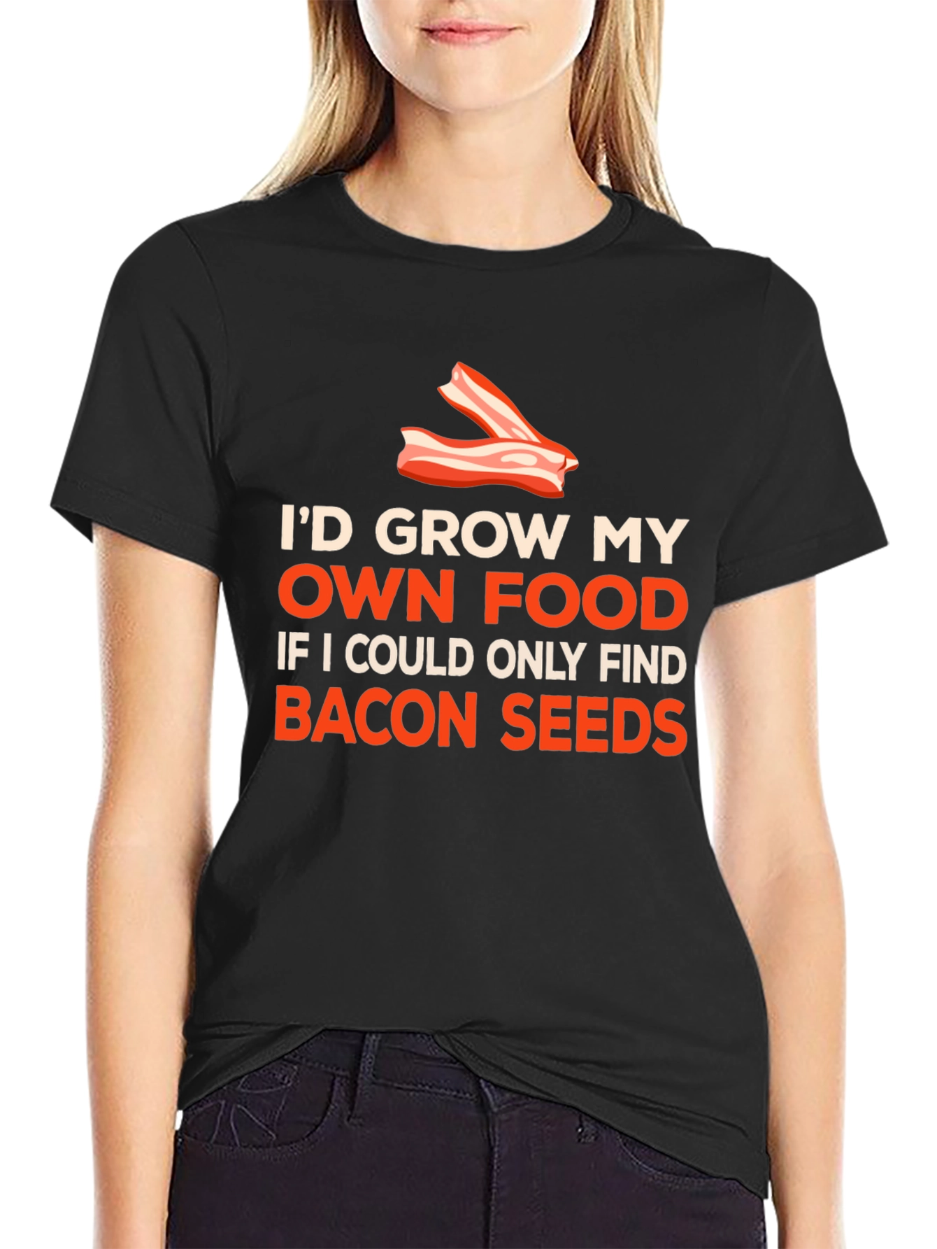 Bacon Seeds Graphic Tee
