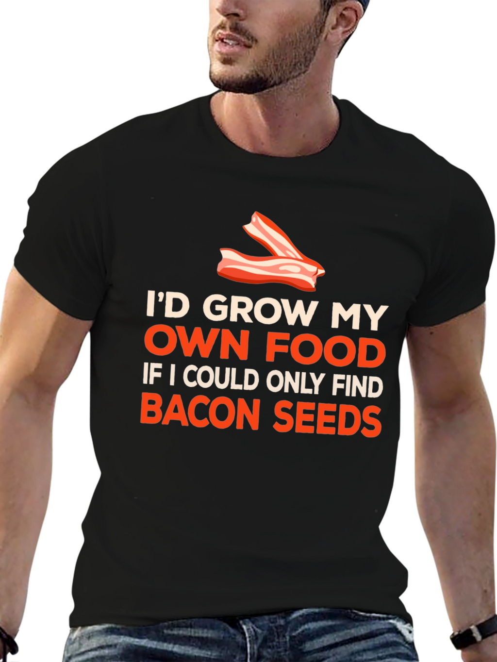 Bacon Seeds Graphic Tee