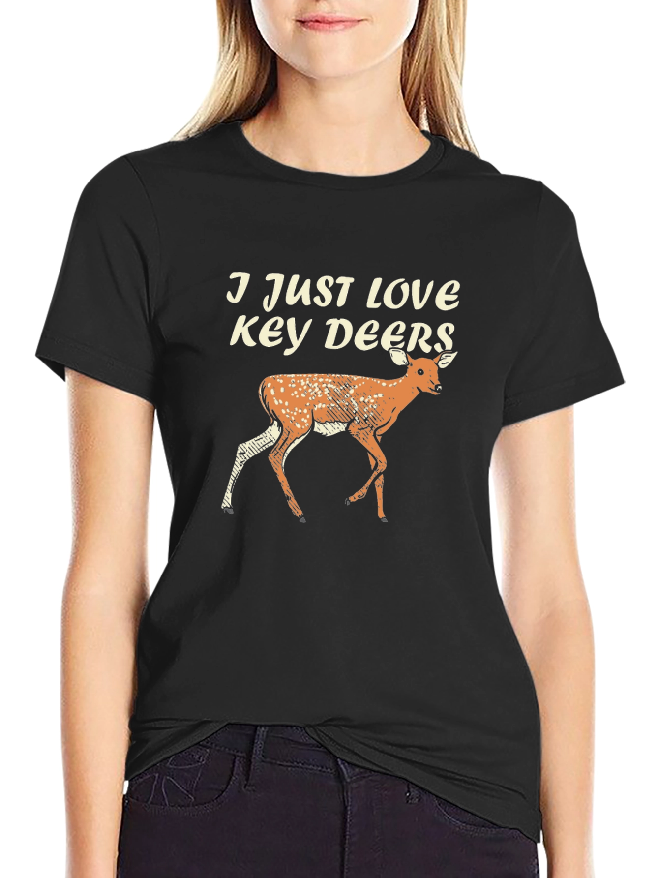 I Just Love Key Deers Graphic T-Shirt
