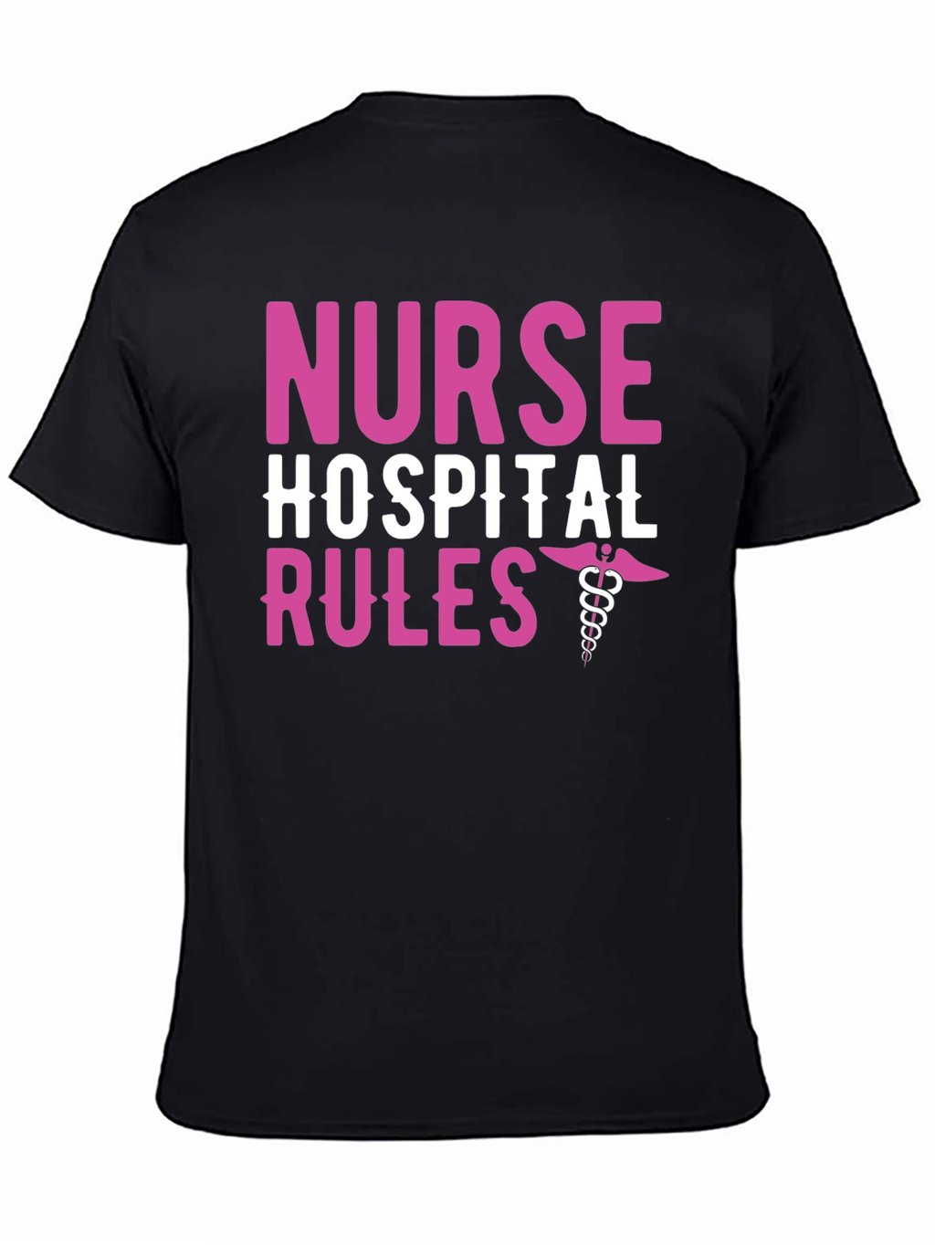 Nurse Hospital Rules Graphic Tee