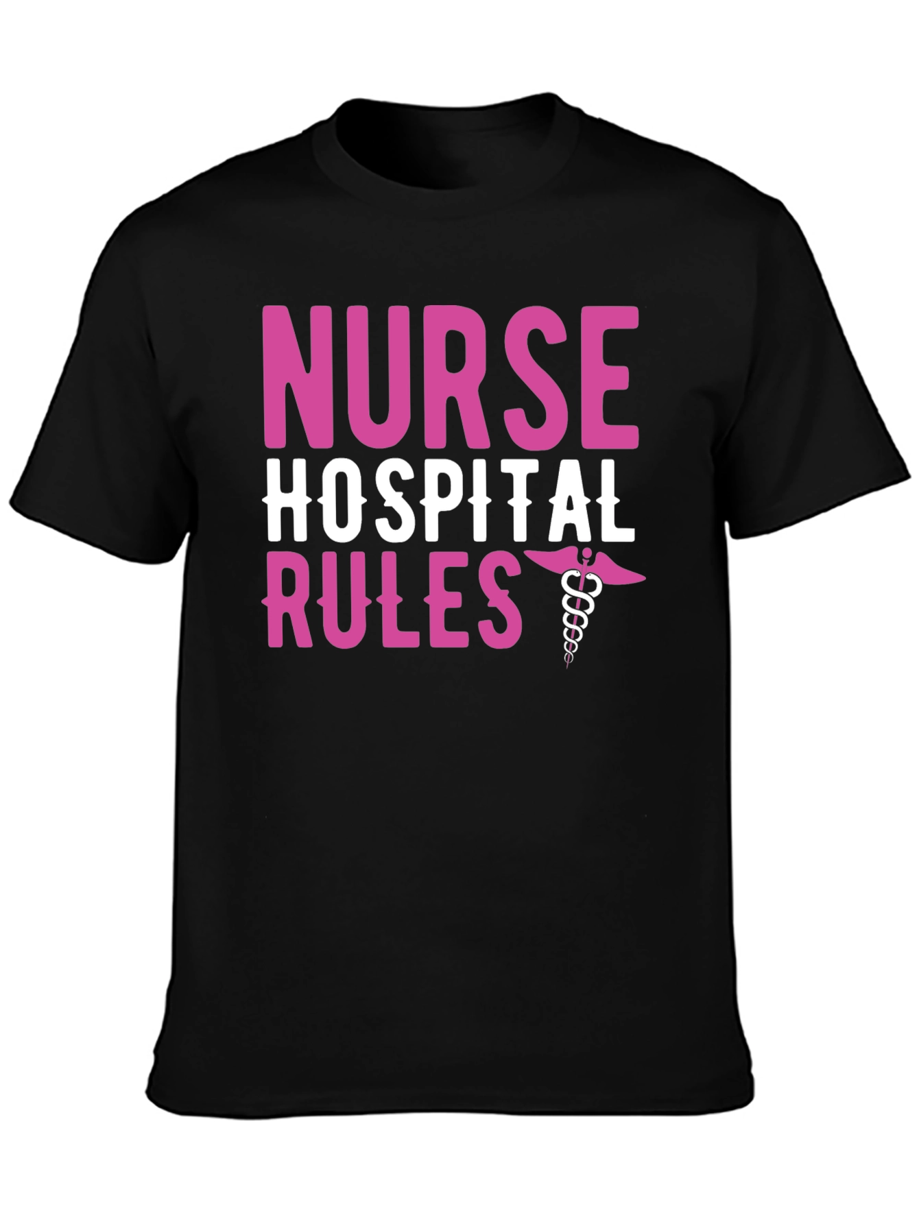 Nurse Hospital Rules Graphic Tee