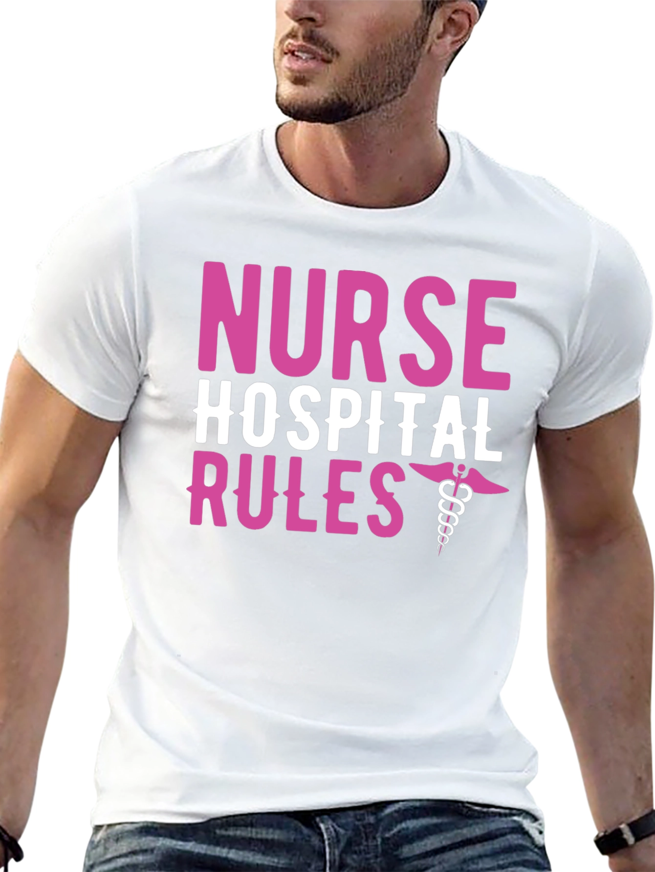 Nurse Hospital Rules Graphic Tee