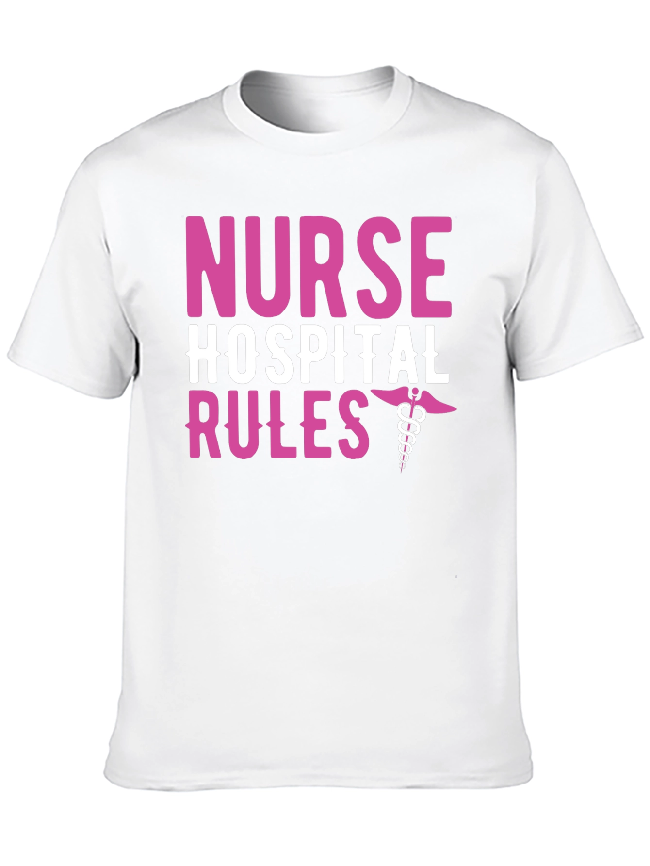 Nurse Hospital Rules Graphic Tee