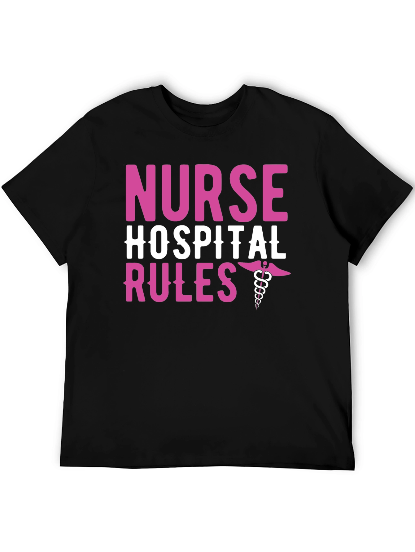 Nurse Hospital Rules Graphic Tee