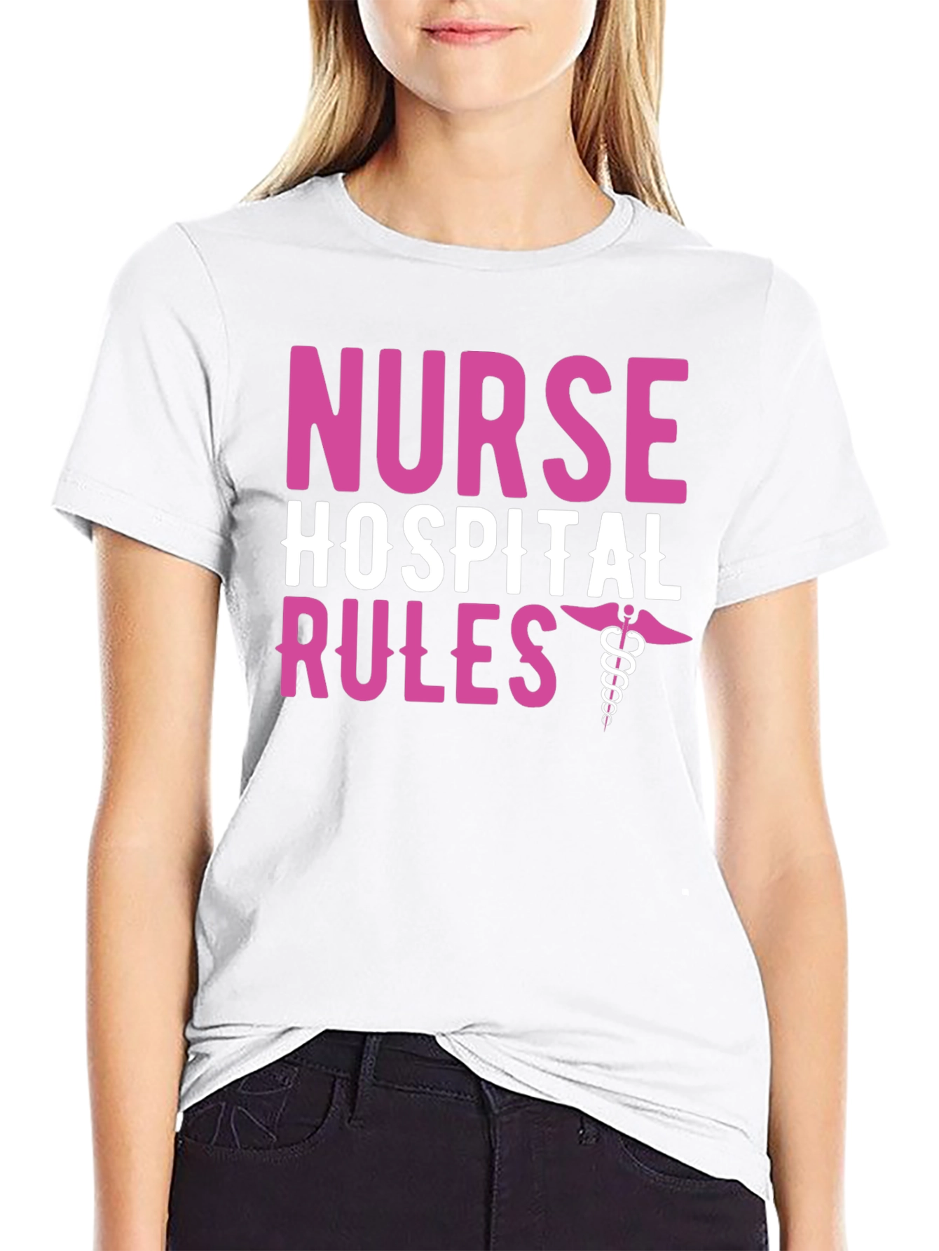 Nurse Hospital Rules Graphic Tee