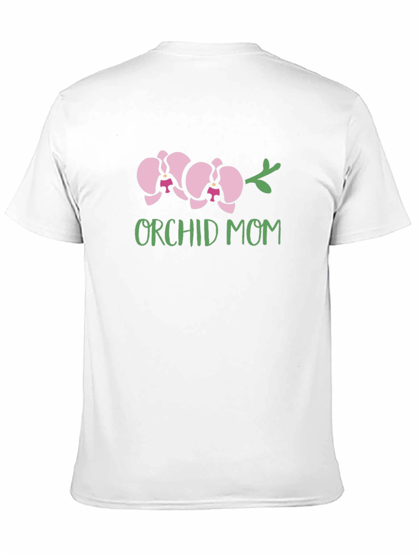 Orchid Mom Graphic Tee - Stylish & Unique