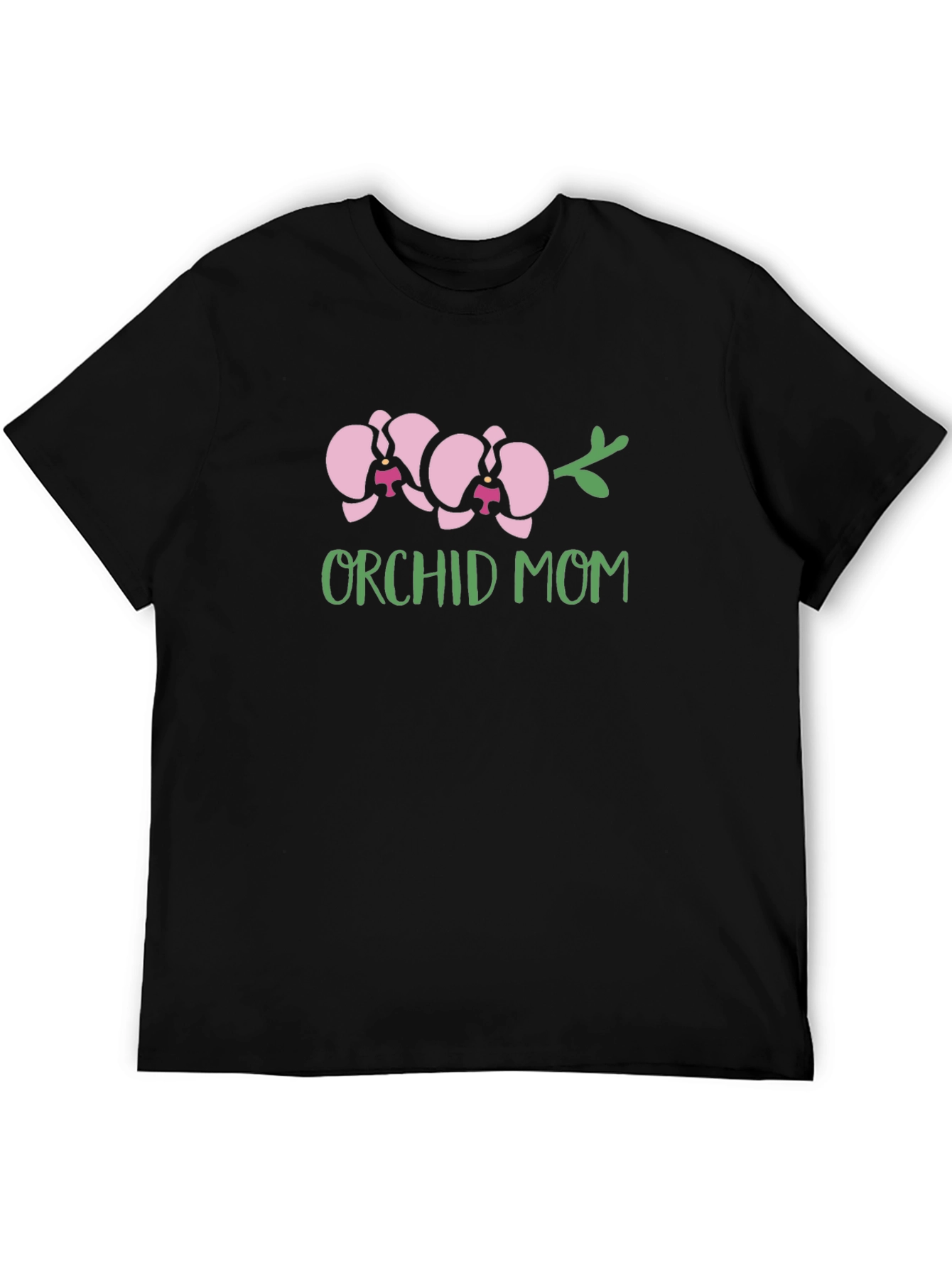 Orchid Mom Graphic Tee - Stylish & Unique