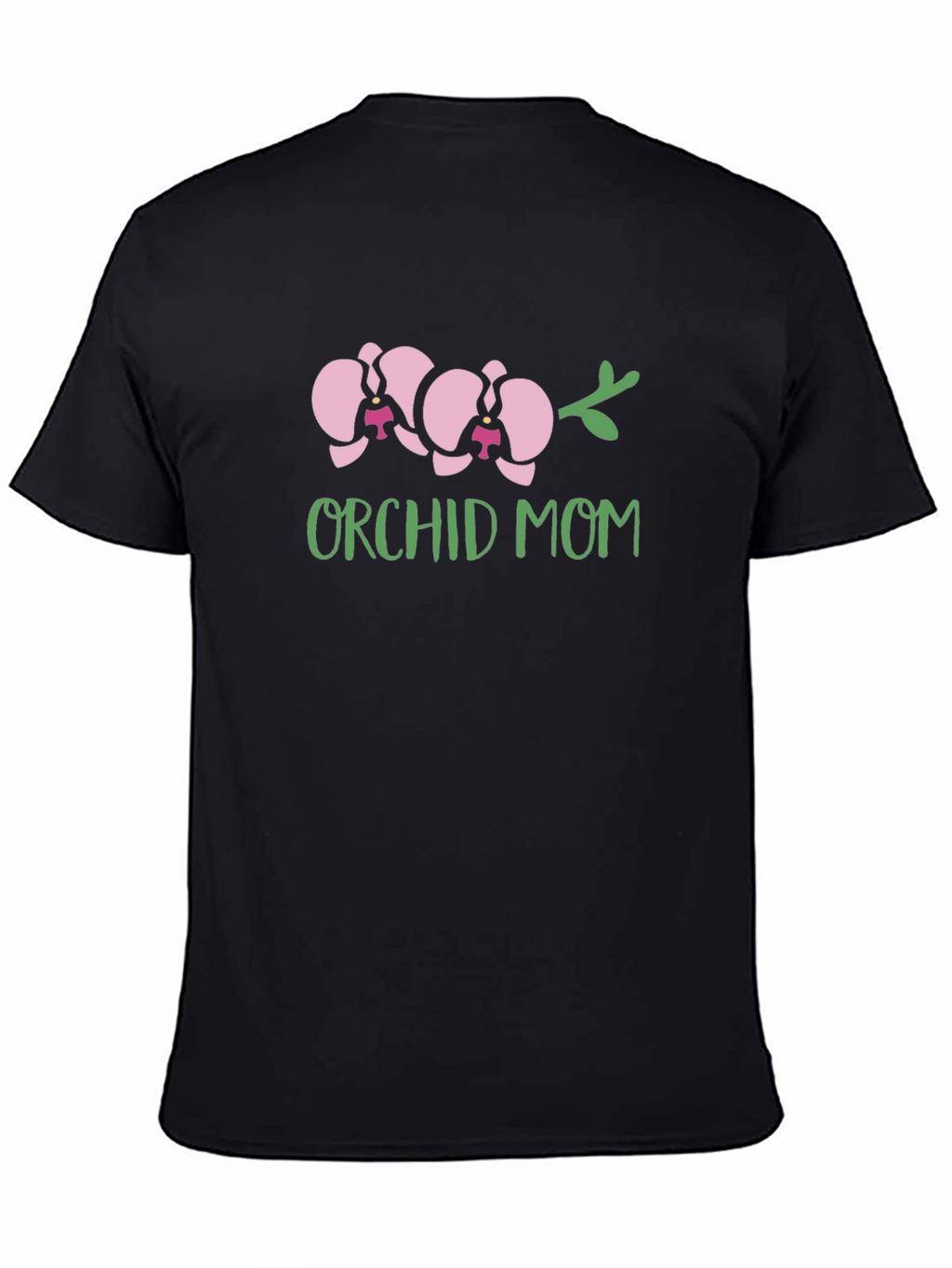 Orchid Mom Graphic Tee - Stylish & Unique