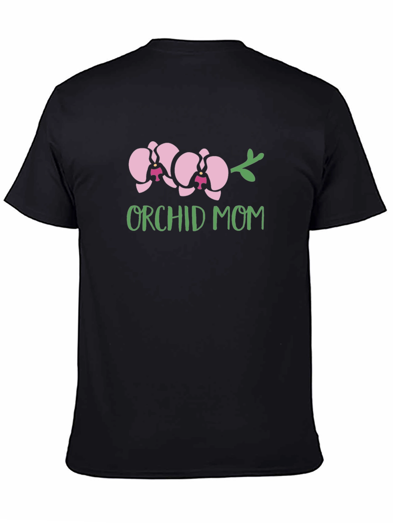 Orchid Mom Graphic Tee - Stylish & Unique