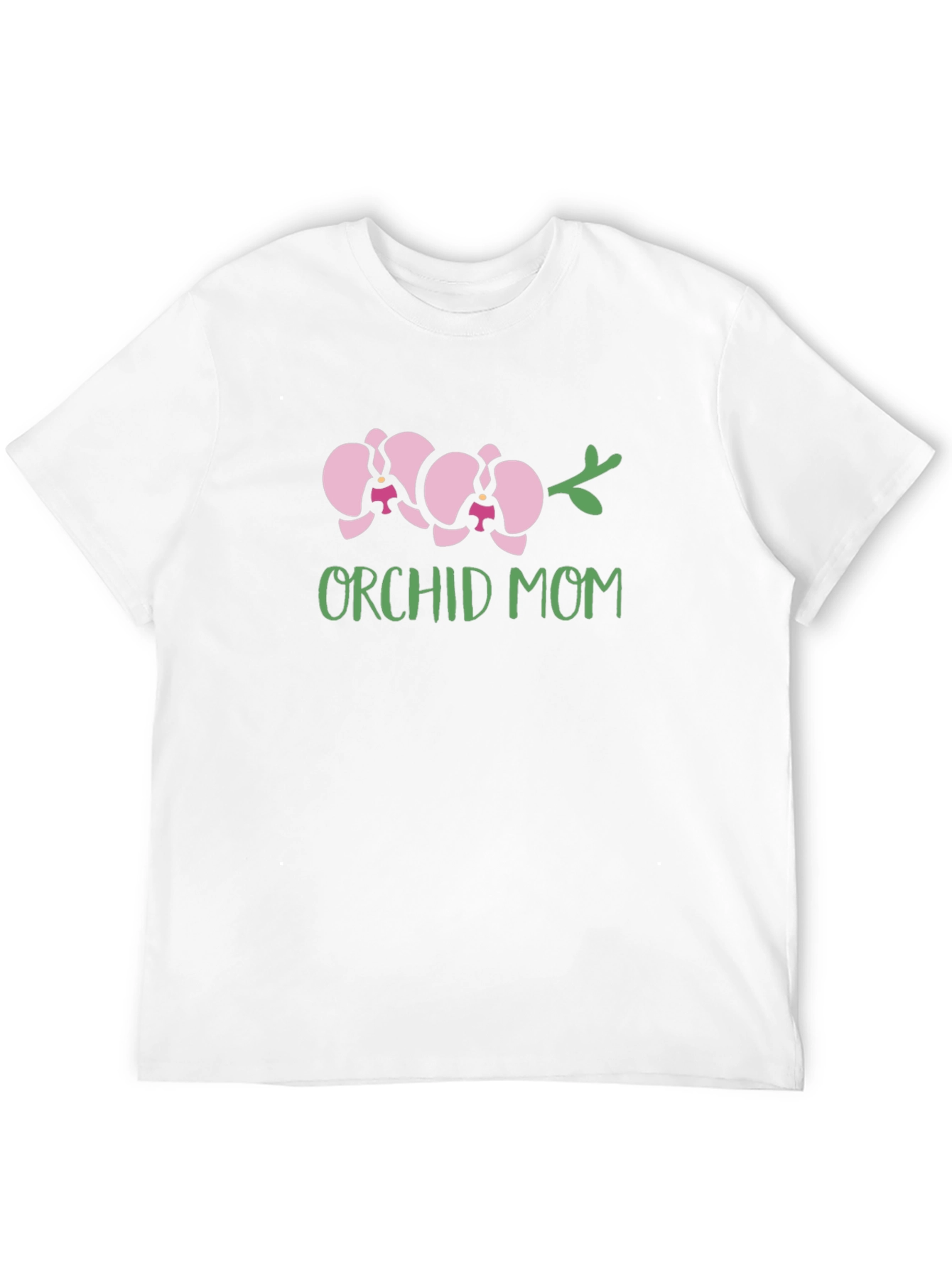 Orchid Mom Graphic Tee - Stylish & Unique