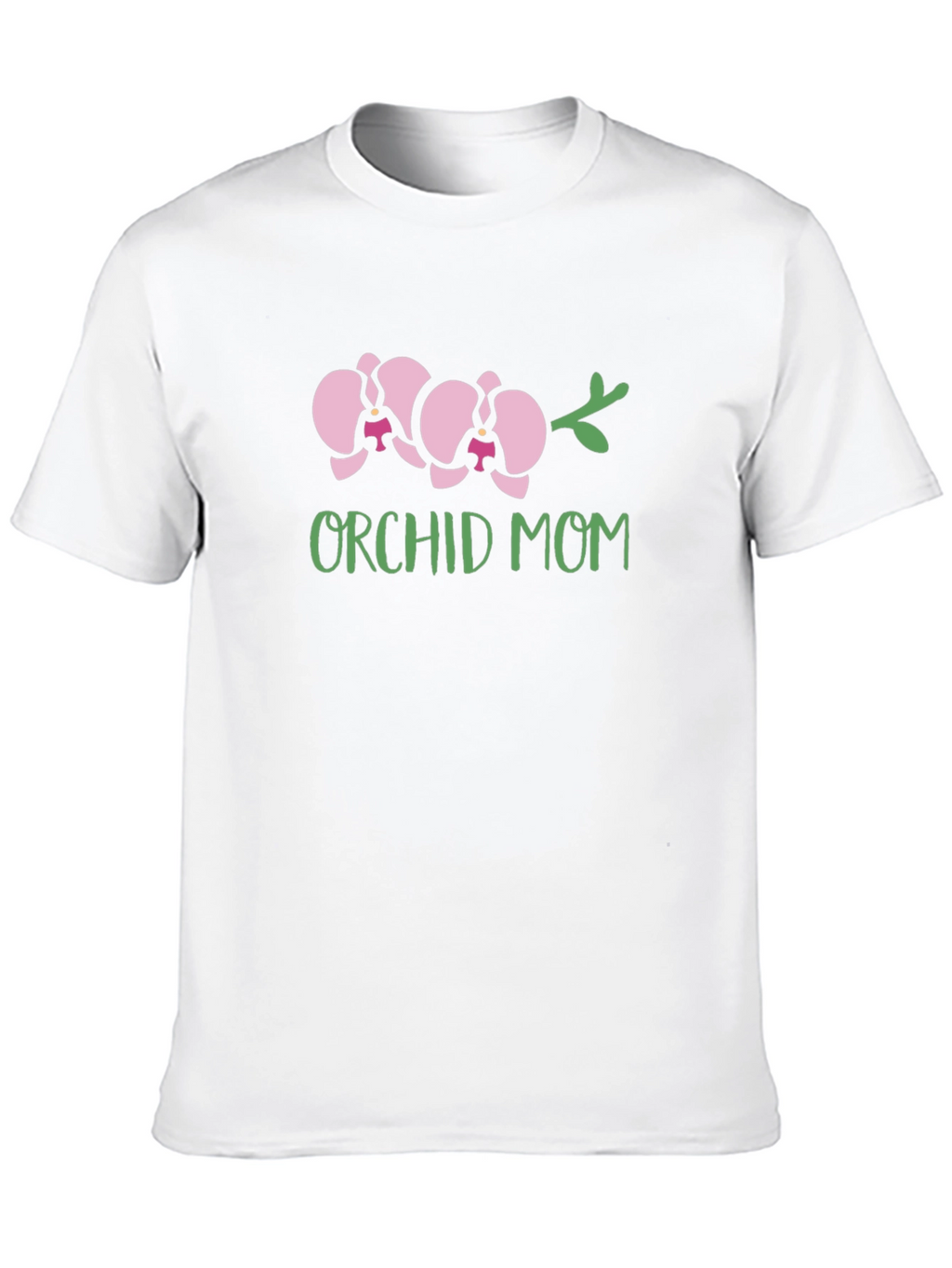 Orchid Mom Graphic Tee - Stylish & Unique