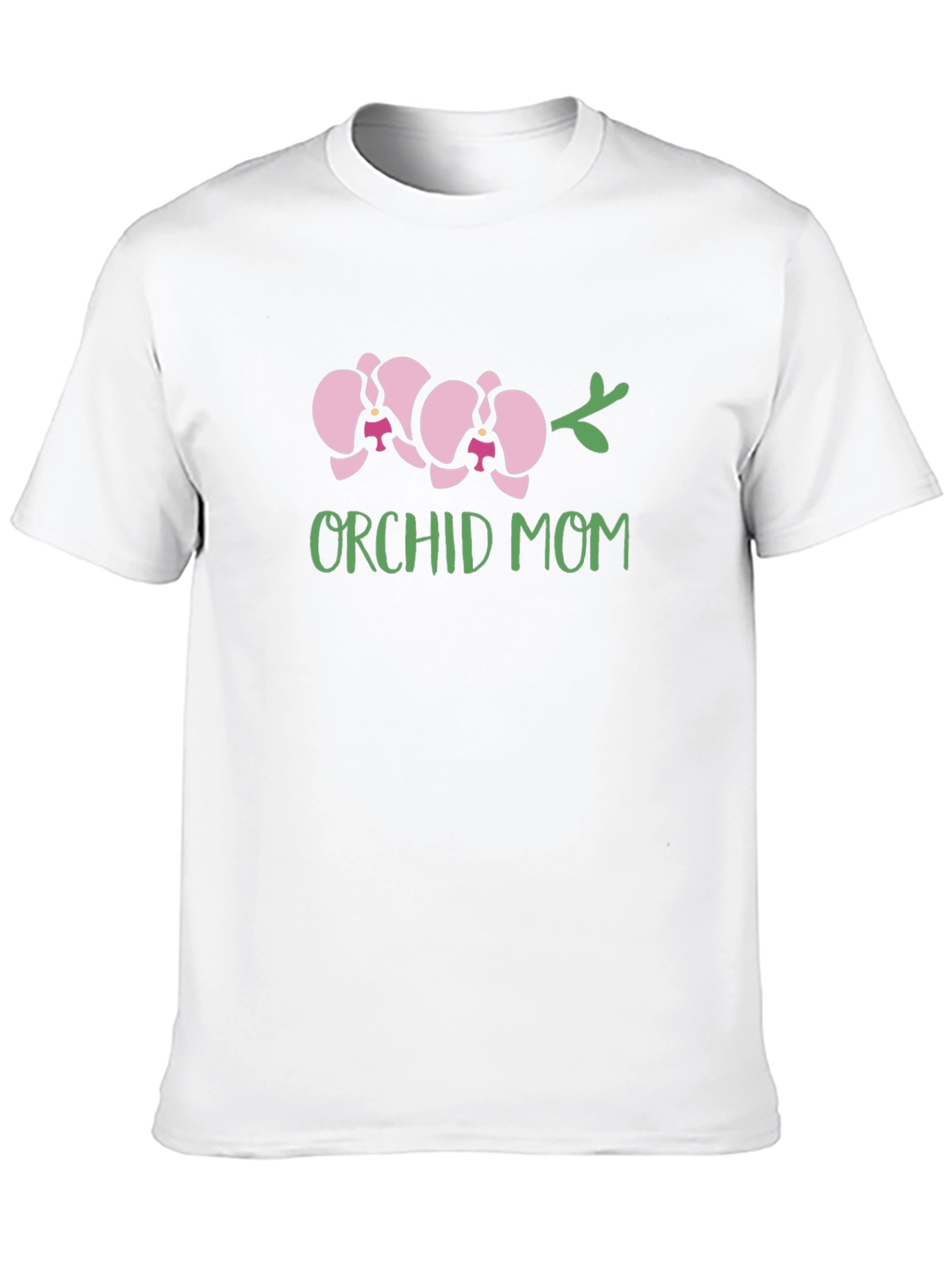 Orchid Mom Graphic Tee - Stylish & Unique