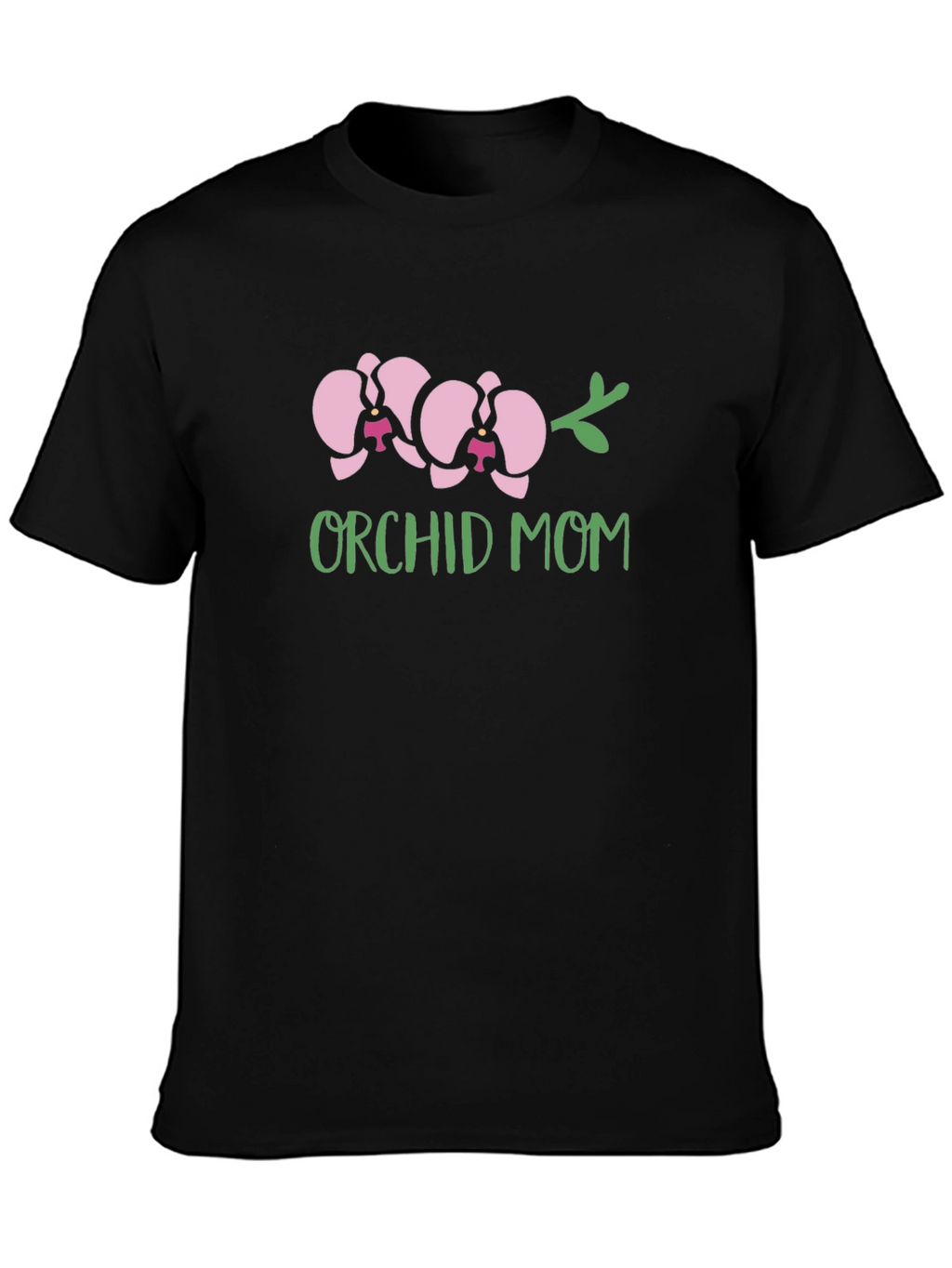 Orchid Mom Graphic Tee - Stylish & Unique