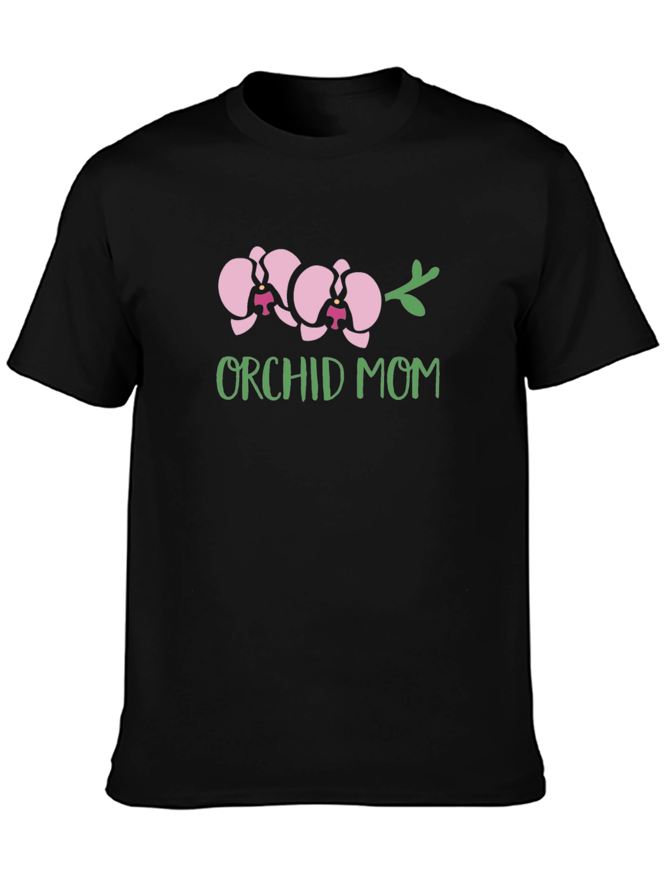 Orchid Mom Graphic Tee - Stylish & Unique