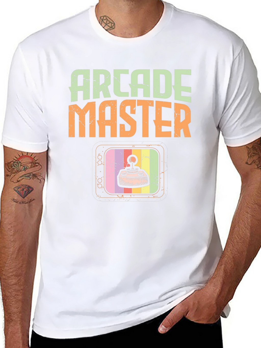 Arcade Master Retro Gaming T-Shirt