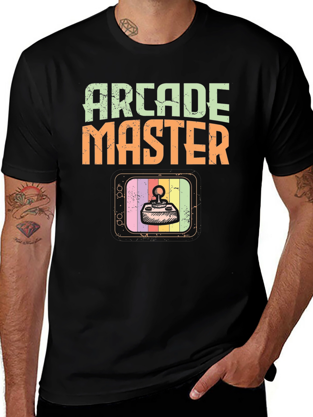 Arcade Master Retro Gaming T-Shirt