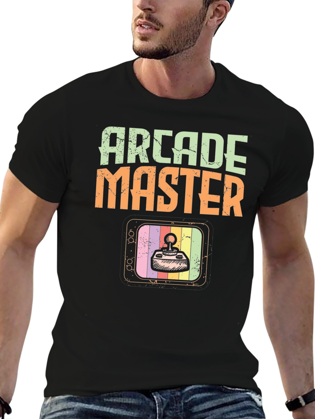 Arcade Master Retro Gaming T-Shirt