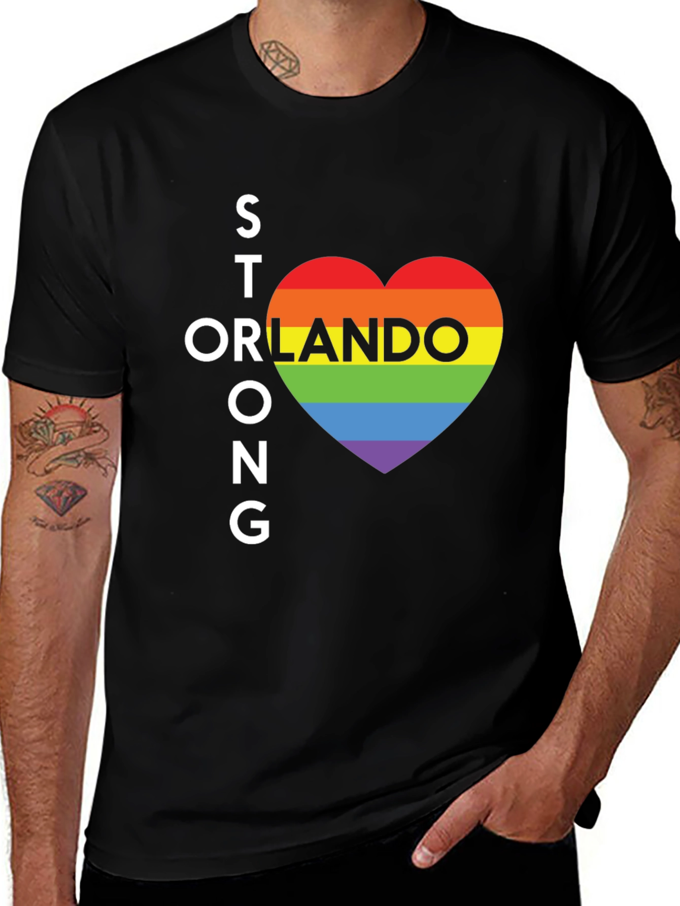 Strong Orlando LGBTQ Pride T-Shirt