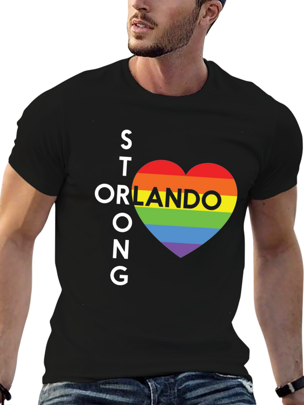 Strong Orlando LGBTQ Pride T-Shirt