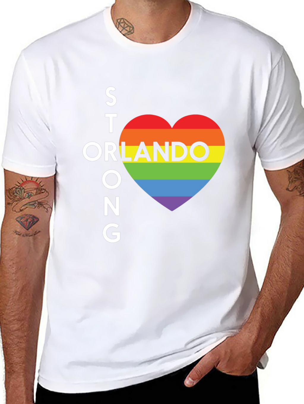 Strong Orlando LGBTQ Pride T-Shirt