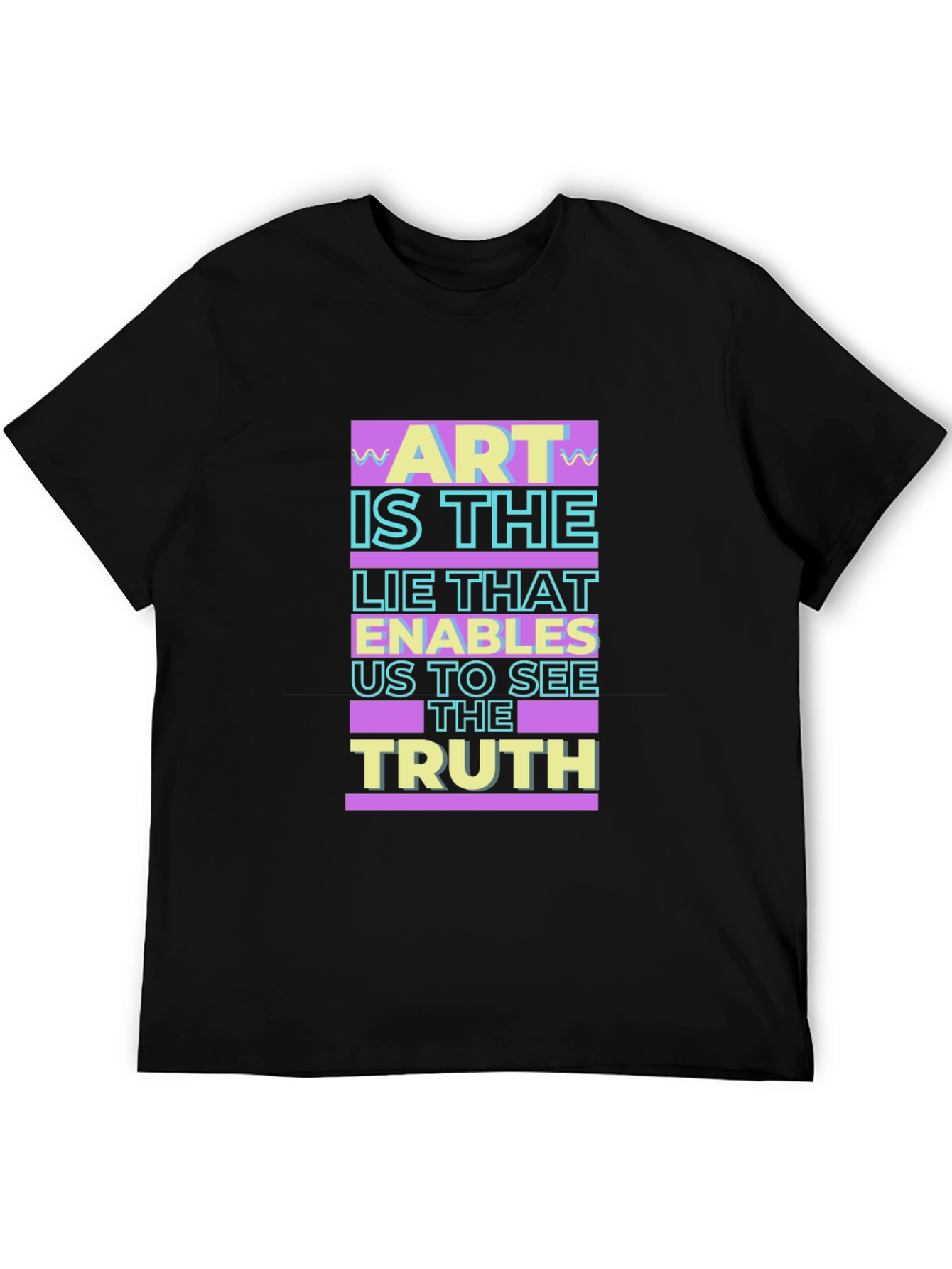 Art Is The Lie T-Shirt - Stylish Graphic Tee
