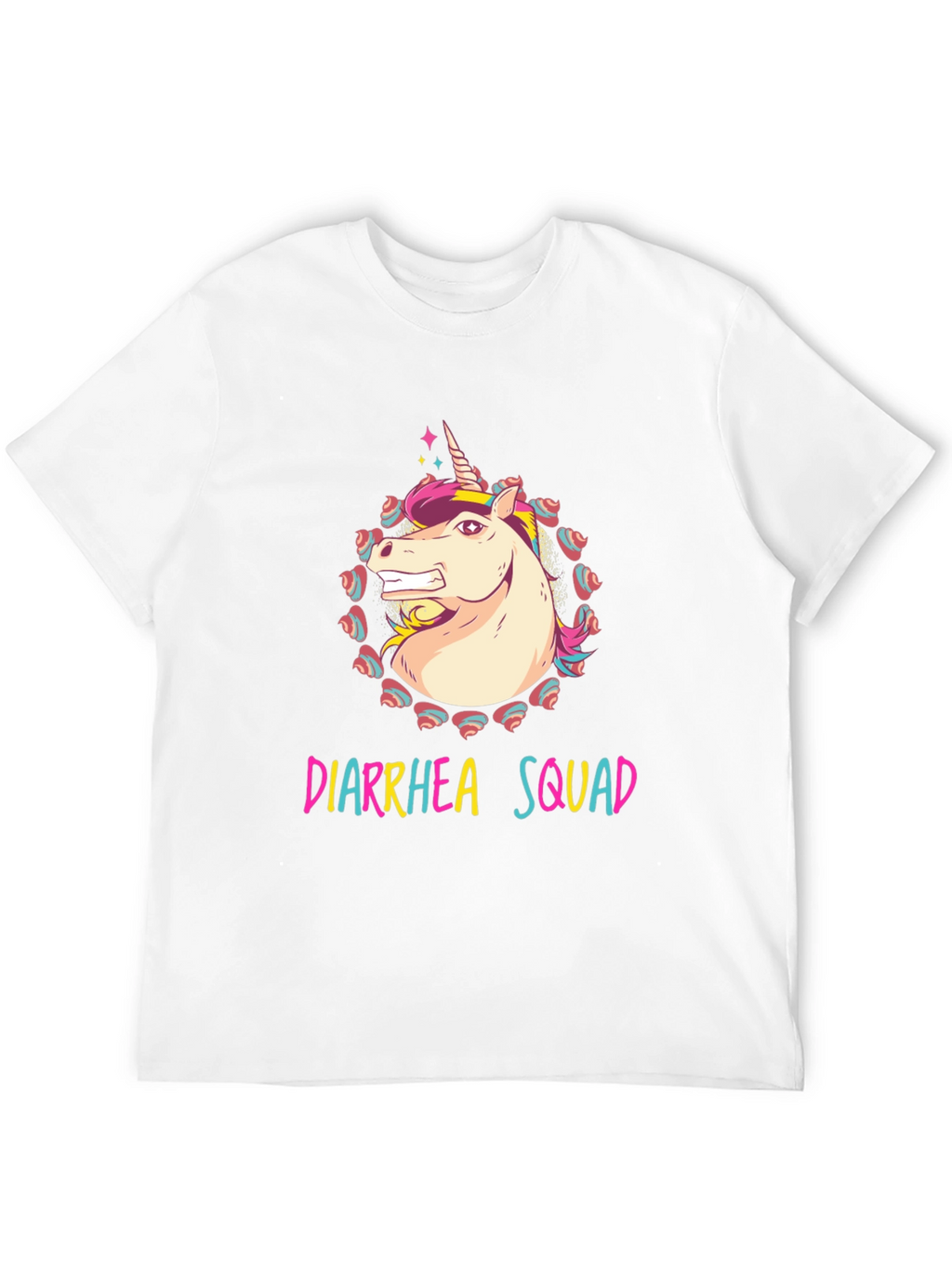 Diarrhea Squad Unicorn Graphic Tee