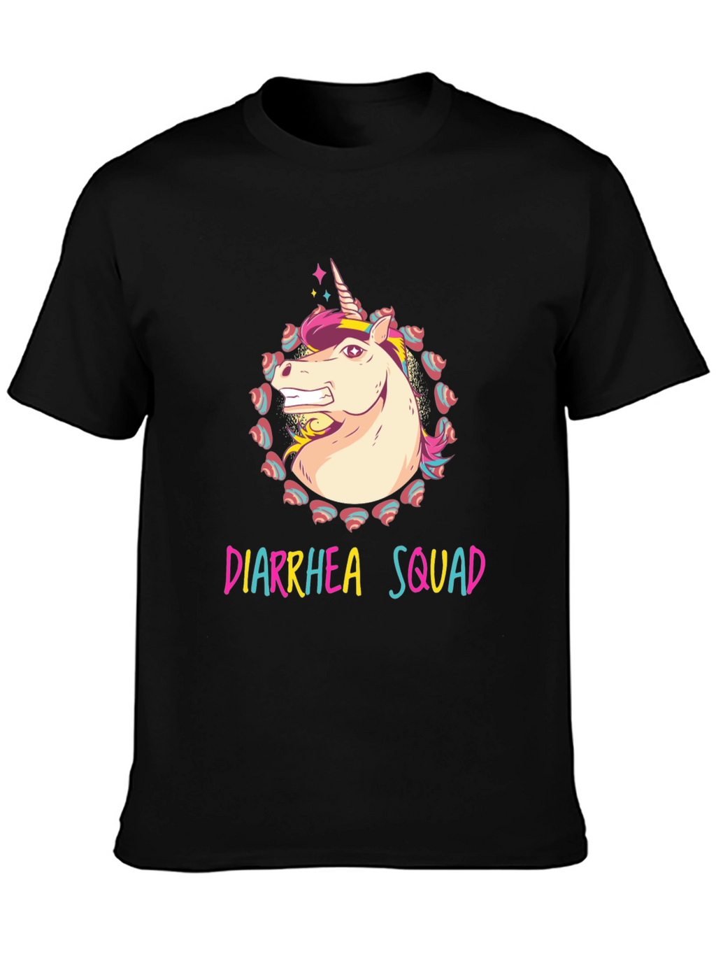 Diarrhea Squad Unicorn Graphic Tee