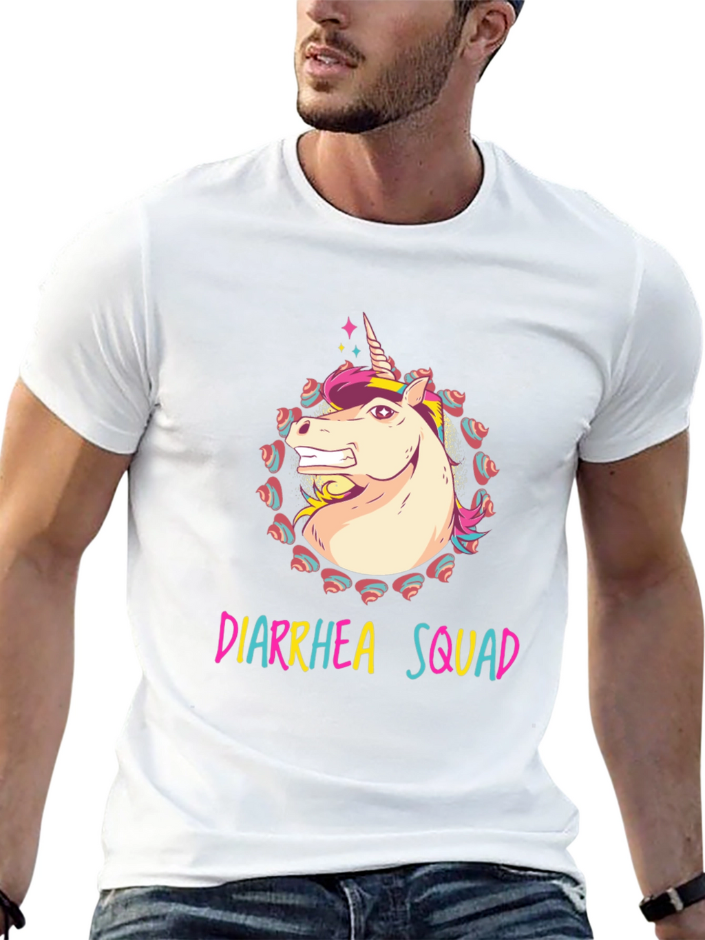 Diarrhea Squad Unicorn Graphic Tee
