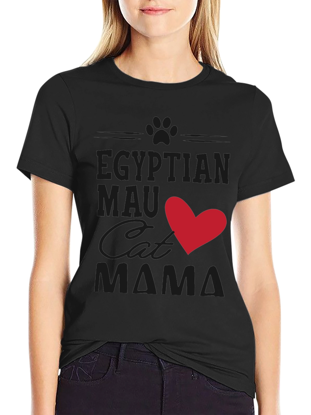 Egyptian Mau Cat Mama T-Shirt