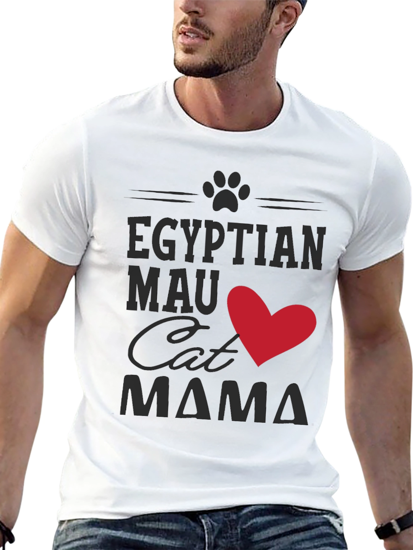 Egyptian Mau Cat Mama T-Shirt